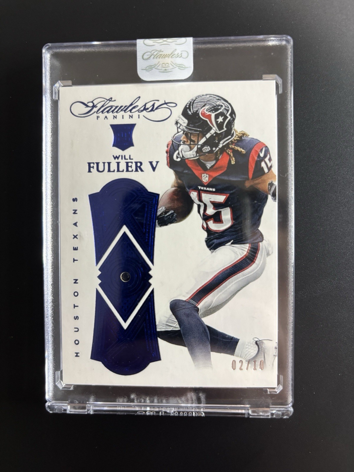 Will Fuller Panini Flawless #93 Sapphire