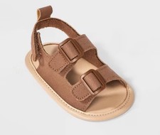 Cat Jack Brown Sandals Unisex Baby NWT 0 - 3 Mths