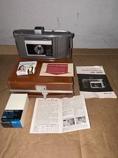1960s Polaroid Electric Eye Land Camera J66 In Original Case, Film Flash Bulbs