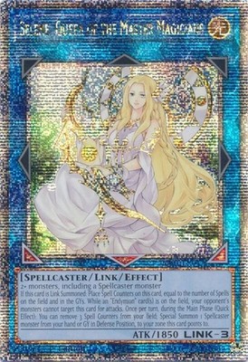 SELENE, QUEEN OF THE MASTER MAGICIANS RA01-EN047 (QUARTER CENTURY RARE) Yu-Gi-Oh