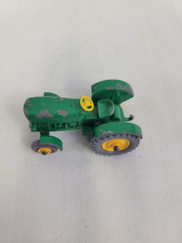 VTG Matchbox John Deere Green Tractor No. 50 Made In England Lesney 1:64 - Picture 8 of 9