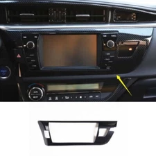 2014-2016 For Toyota Corolla Carbon Center Console Navigation Screen Panel Fiber