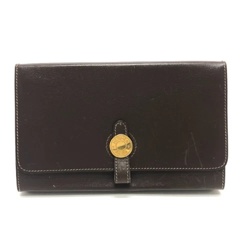 HERMÈS Hermes Dogon Serie BOX Borsa Portaoggetti Piccolo Pochette Quadrata Mini Bag Autentica