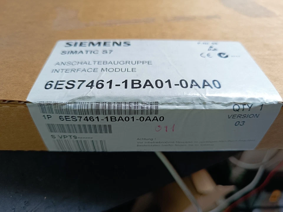 SIEMENS SIMATIC S7-400 6ES7461-1BA01-0AA0 V 03 , FACTURA GARANTÍA, ENVÍO RÁPIDO  - Imagen 2 de 2
