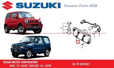 Suzuki Genuine JIMNY JB33W JB43W Lamp Unit Rear Combination LH