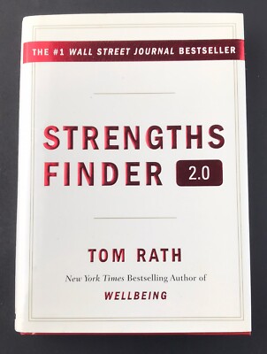 Strengths Finder 2.0 by Tom Rath (First Printing Hardcover 2007) Gallup Business