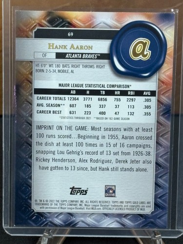 Topps Gold Label 2022 completa el conjunto - tú eliges (tarjetas de novato incluidas) - Imagen 38 de 66