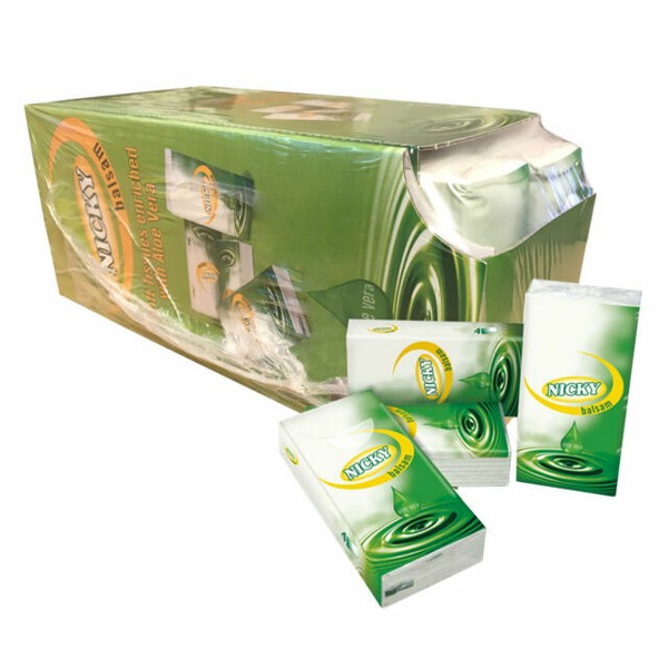 Nicky Aloe Vera Balsam 4 Ply Soft Facial Tissues (24 Packets) for sale