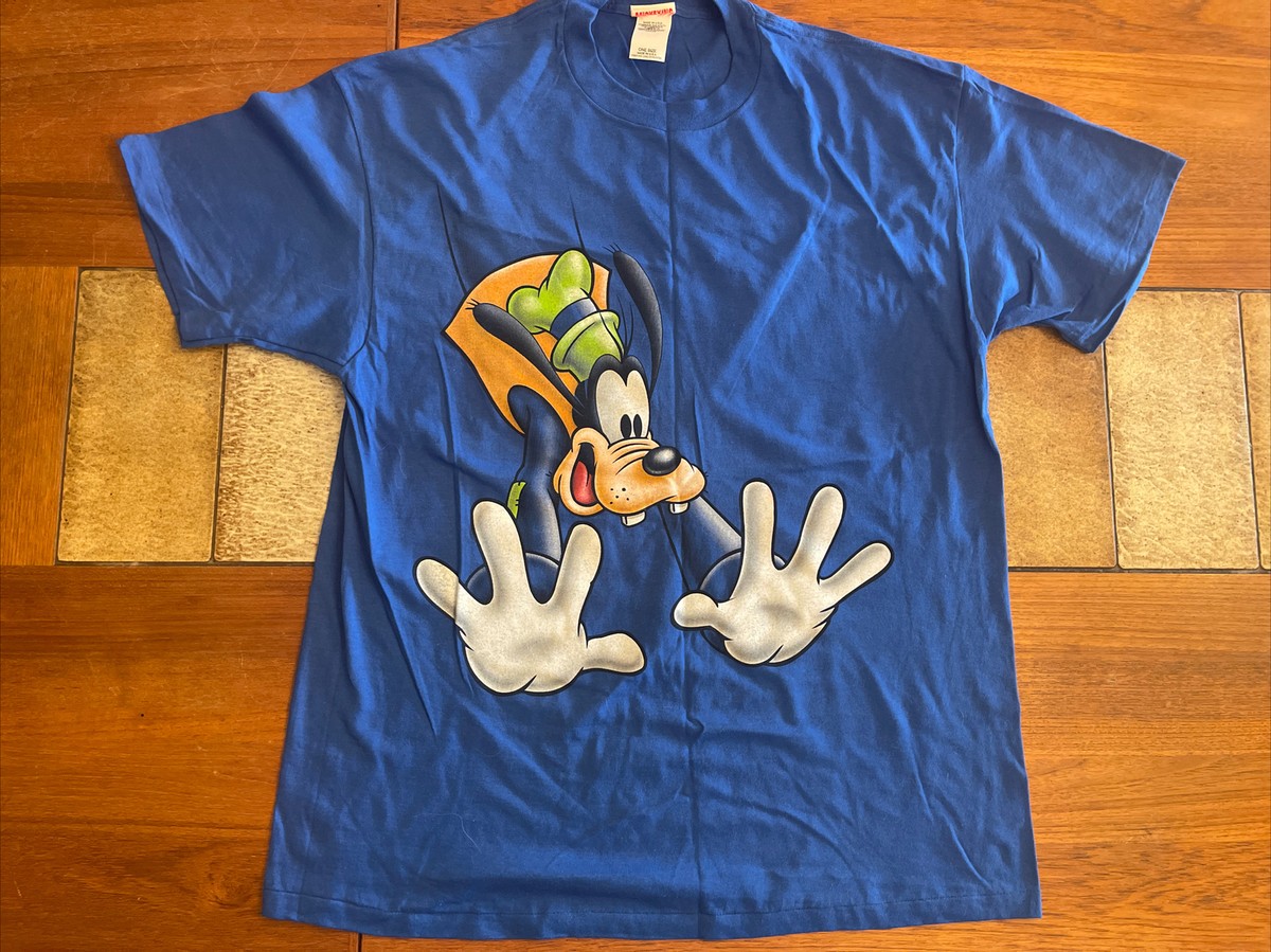 トップス VINTAGE Disney Mickey Inc Goofy Vintage 90's Disney Mickey, Inc Goofy Double Sided T-Shirt Disney