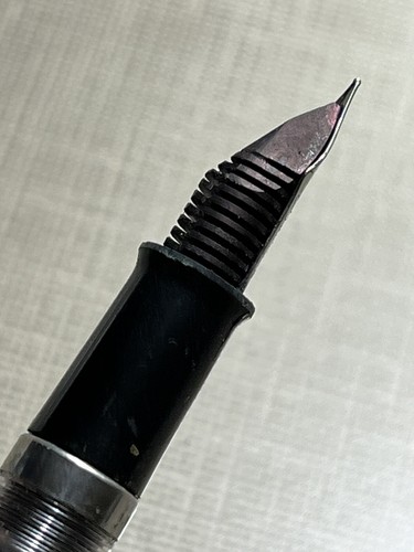 PENNA STILOGRAFICA CARTUCCIA SHEAFFER VINTAGE CHIARA E CROMATA NUOVA CON SCATOLA ANNI '60 MADE USA - Foto 11 di 12