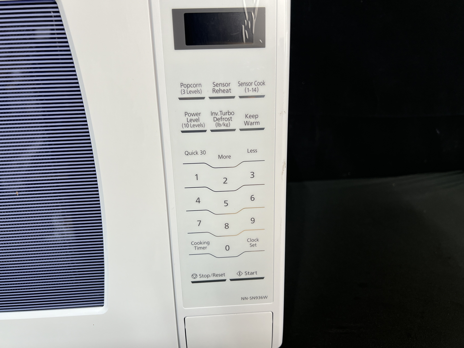 Panasonic NNSN936W Microwave Oven 2.2 Cu Ft 1250W White Used eBay