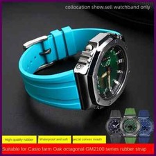 For Casio GA-2100 GA-2110 Soft Rubber Watchband G-SHOCK GM-5600 GA2100 GM2110