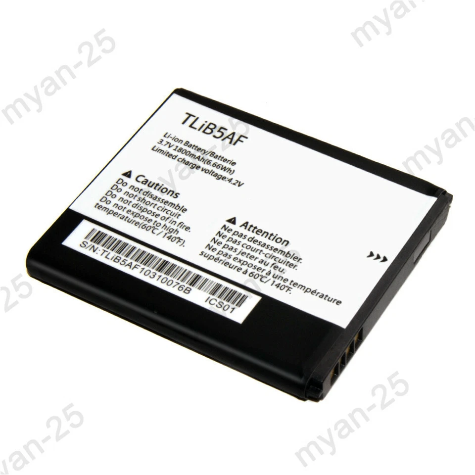 Nova Bateria de Substituição TLiB5AF Para Alcatel Linkzon MW41 Hotspot 1800mAh - Imagem 4 de 4