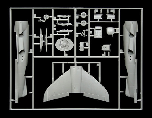 Kit modelo 1/72 Harrier GR.3 ""Malvinas"" británico V/STOL Italeri 1278 - Imagen 5 de 14