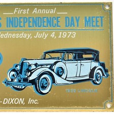1973 Nichols Independence Day Meet 1935 Lincoln AACA Car Show Mason Dixon MD