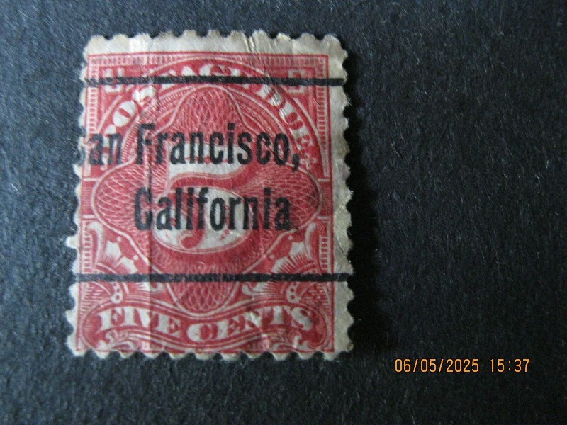 Scott #J64 (ULHNG) - 5c - 1917 Postage Due Perf 11