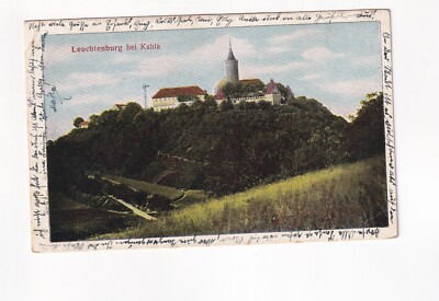 D9009) LEUCHTENBURG near KAHLA - 1927