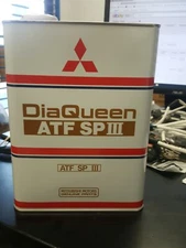 Genuine Mitsubishi SPIII SP3 & KIA Transmission Fluid ATF / 4 Quarts  4 liters 