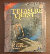 Treasure Quest PC CD-ROM, 1996 Complete Big Box
