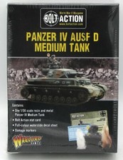 Bolt Action 402412012 Panzer IV Ausf D Medium Tank German WWII Warlord Games