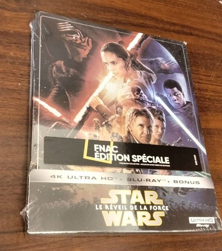 Star Wars The Force Awakens 4K/Blu-ray Steelbook - EU IMPORT - NEW- Free S&H - Picture 6 of 11