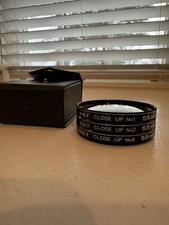 Kalt Close-Up Lens - Set of 3 - 55mm - No. 1, 2 and 4 w/ Storage Case