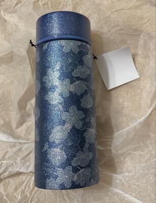 Starbucks SAKURA 2025 Stainless Bottle Glitter Night Blue