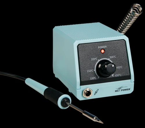 LH Schönwitz 30735 Mini Lötkolben Lötstation 8 Watt MLS-98 blau 100-450°C