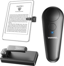 RF Remote Control Page Turner Compatible with Kindle Paperwhite Kobo eReaders
