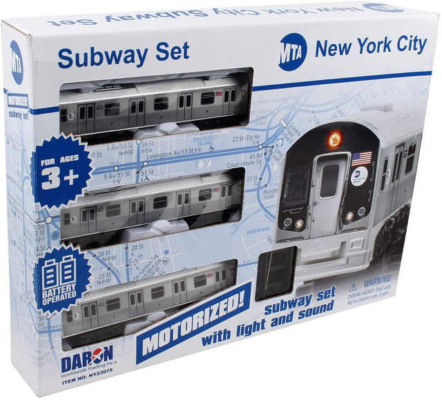 daron mta motorized subway car