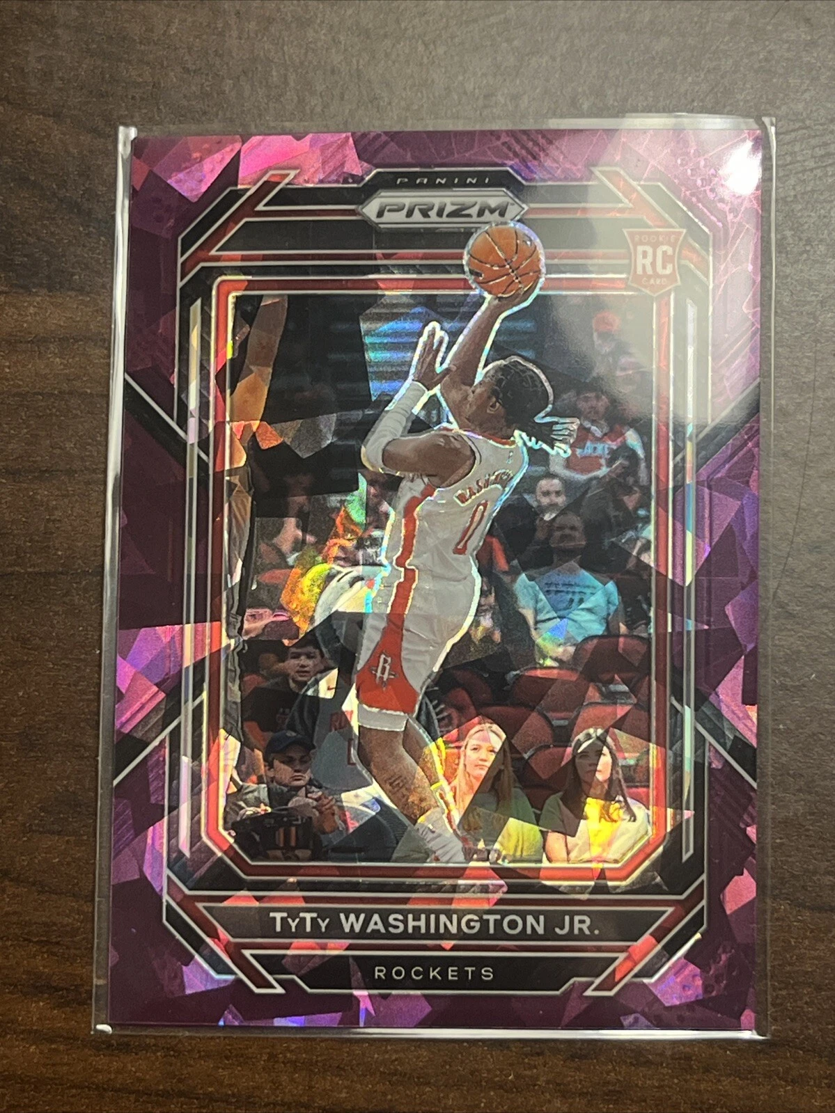 Tyty Washington 2022 Prizm Purple Ice /149 #243 Rookie Rc