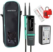 Kewtech KEWISO1 Isolation Kit with KT1710 Voltage Tester Proving Unit and more