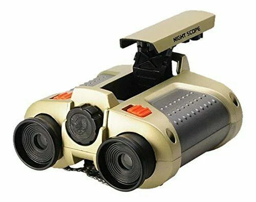 Small Mini Binoculars 4 x 30 with Pop-Up Light, Size:123mm x 110mm x 60mm - Image 3 of 4