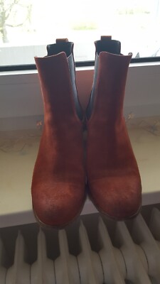stiefeletten 38 gebrauchte echtes Leder