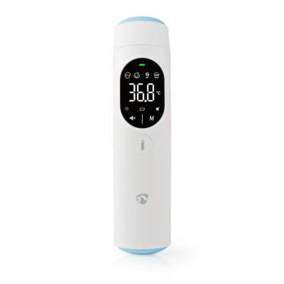 Multifunktionales intelligentes Infrarot-Bluetooth-Thermometer Ohr / Stirn weiss