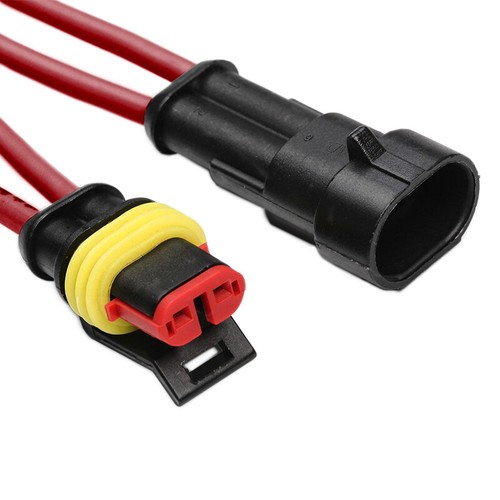108X ENCHUFE COCHE CONECTOR ENCHUFE COCHE IMPERMEABLE CABLE 1-6 POLOS - Imagen 5 de 12