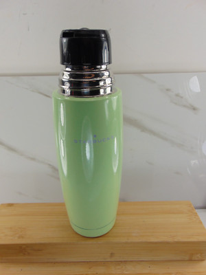 Vintage 2005 Starbucks Coffee 16 oz Green Blue Purple Thermos Clean AS SHOWN