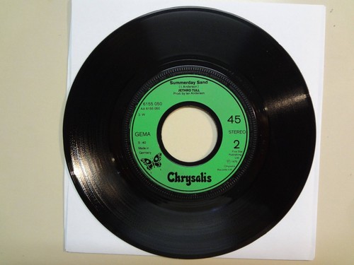 JETHRO TULL: Minstrel In The Gallery-Summer Day Sand-Germany 7" 75 Chrysalis PSL - Picture 4 of 4