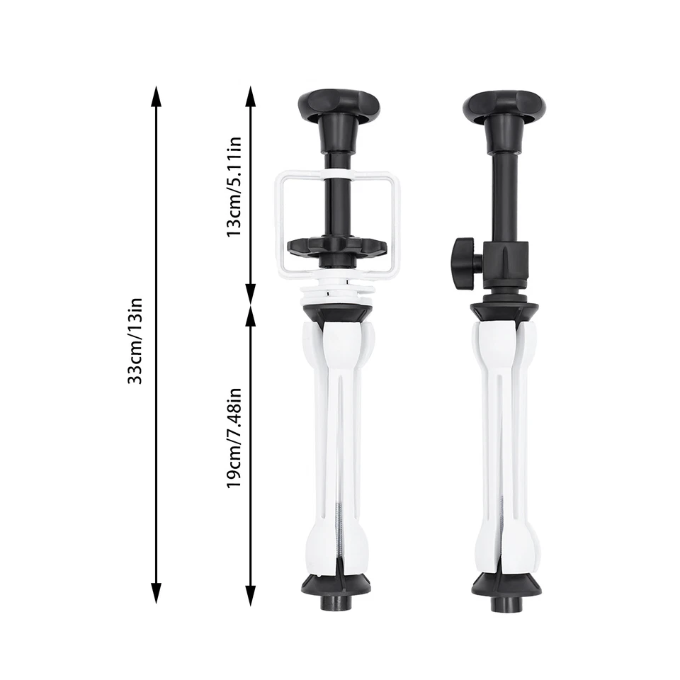 Soporte de telón de fondo montaje en pared 4 rodillos fotografía fondo sistema de soporte NUEVO EE. UU. Foto 2 de 4