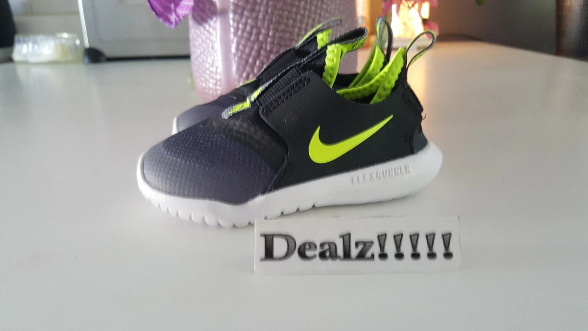 Nike Flex Runner Kids Baby Toddler Shoes TD AT4665 019 Smoke