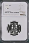 1955 Proof Washington Quarter NGC PF67