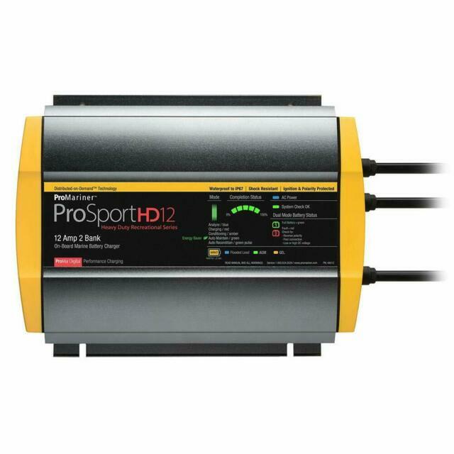 2 bank battery charger