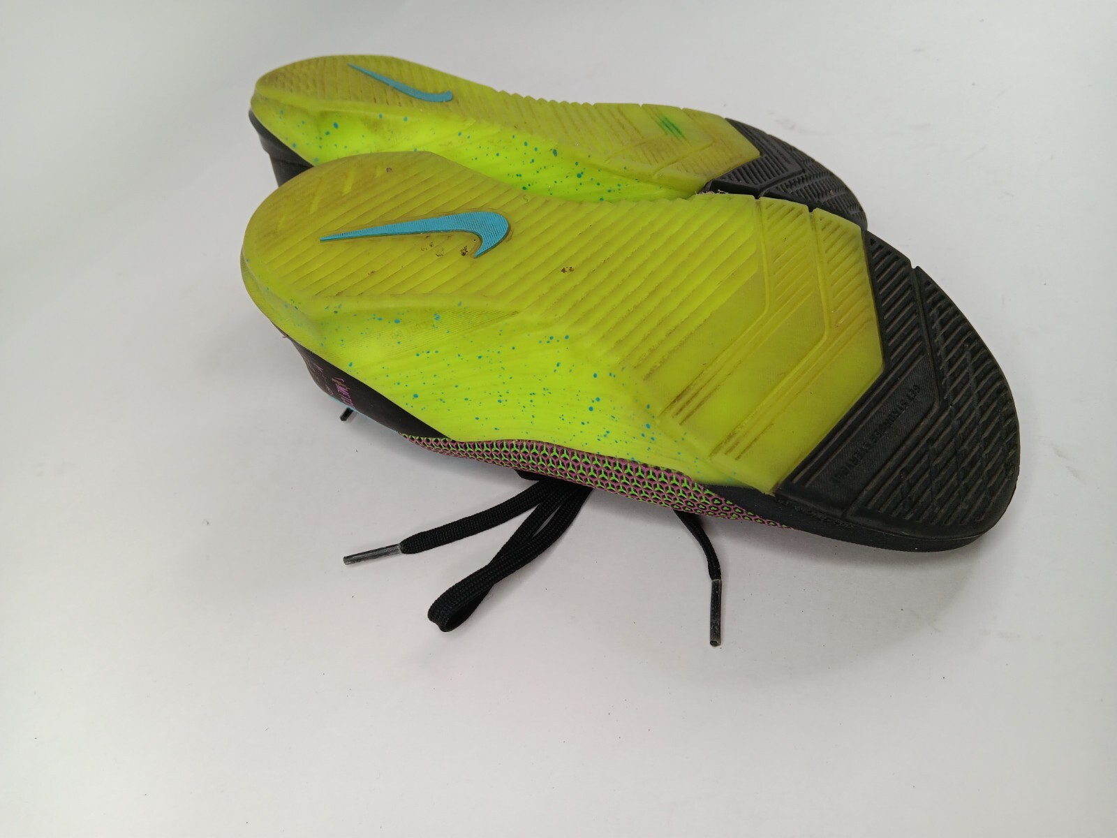 Nike Metcon 5 AMP Running Shoes Cross Fit CD3398 Black/Green Women's Size 6.5