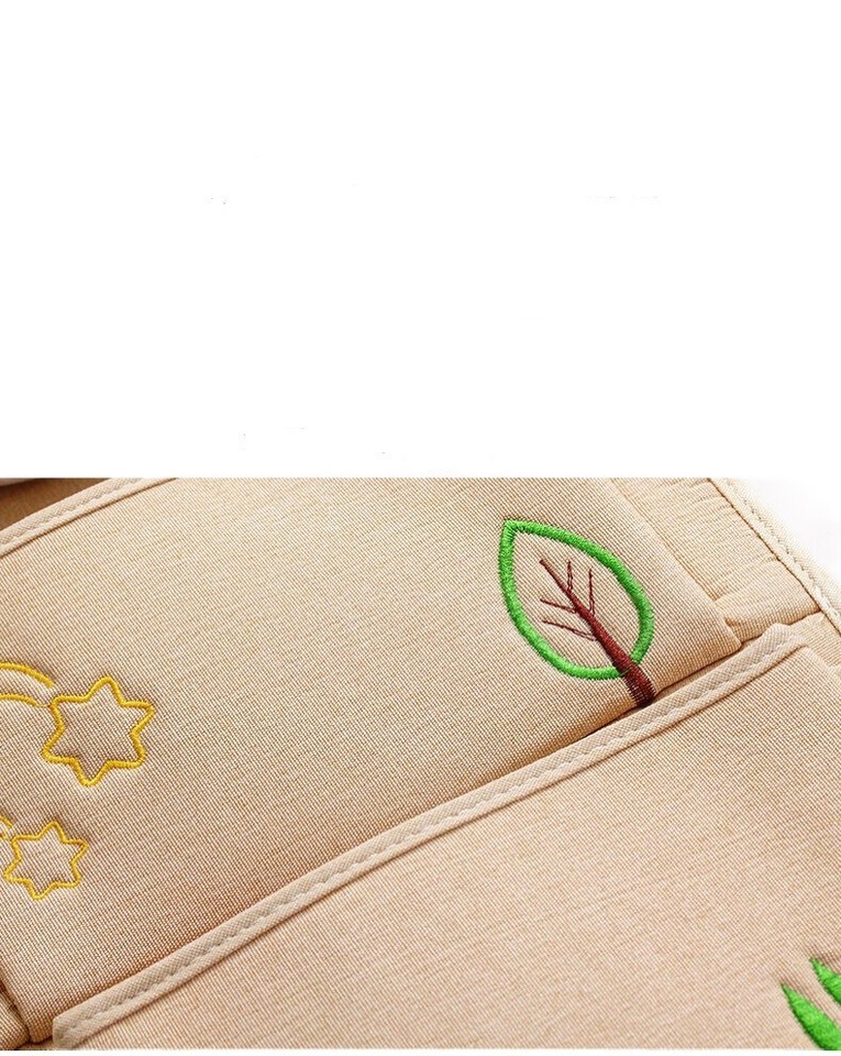 Cartoon fox multifunctional wall Hanging storage pockets 4 pockets