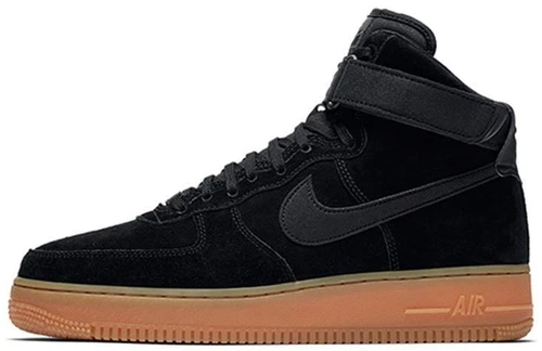 Nike Air Force 1 07 LV8 Suede High Black Gum