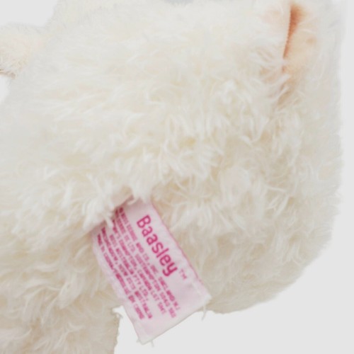 RUSS BERRIE Agnello Pecora BAASLEY Peluche Crema Shaggy Fluffy 12 in Morbido Peluche Anim - Foto 6 di 7