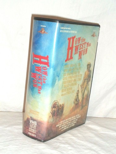 How the West Was Won (VHS 1962, 2-Tape Set Clam Shell) ~ Video Depot - Picture 4 of 6