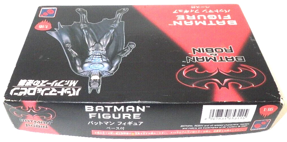 Hasegawa Batman & Robin scala 1/16 kit modellino in plastica Batman dal Giapp... - Immagine 4 di 4