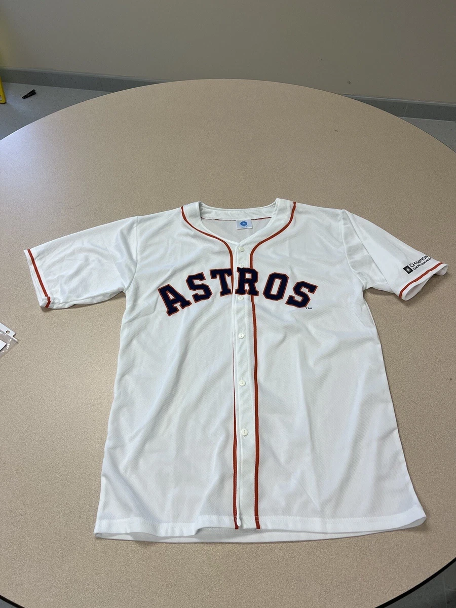 Houston Astros Unbranded Lightweight Baseball Jersey - Men's White  Size Xl 254