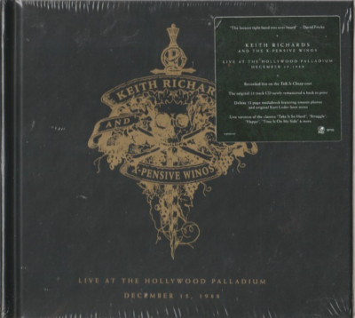 Keith Richards& The X-Pensive Winos-CD-Live At The Hollywood Palladium-NEUWARE!